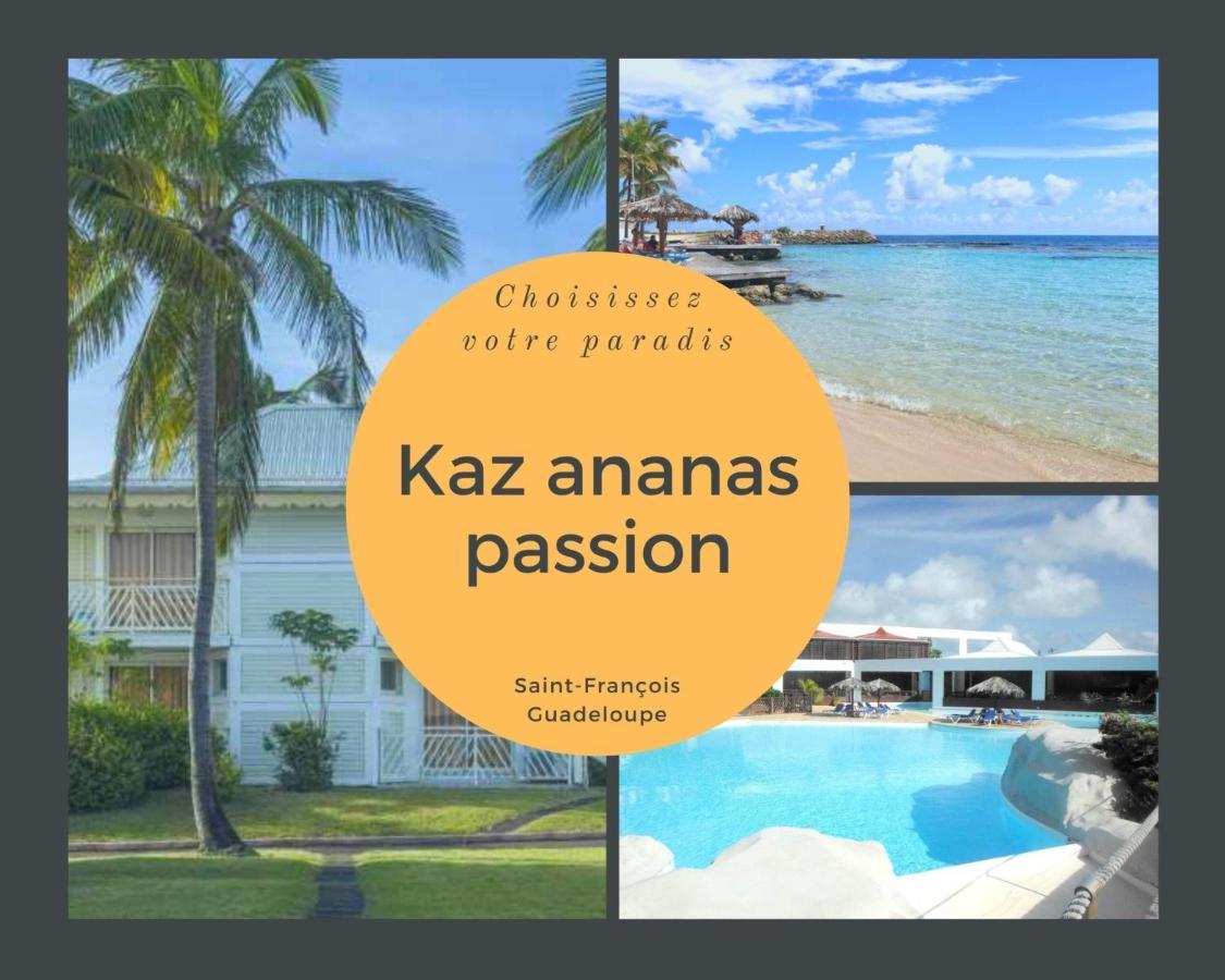 Apartmán F3 _ Kaz Ananas Passion Au Manganao Saint-Francois  Exteriér fotografie