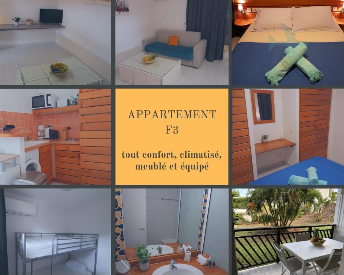 Apartmán F3 _ Kaz Ananas Passion Au Manganao Saint-Francois  Exteriér fotografie