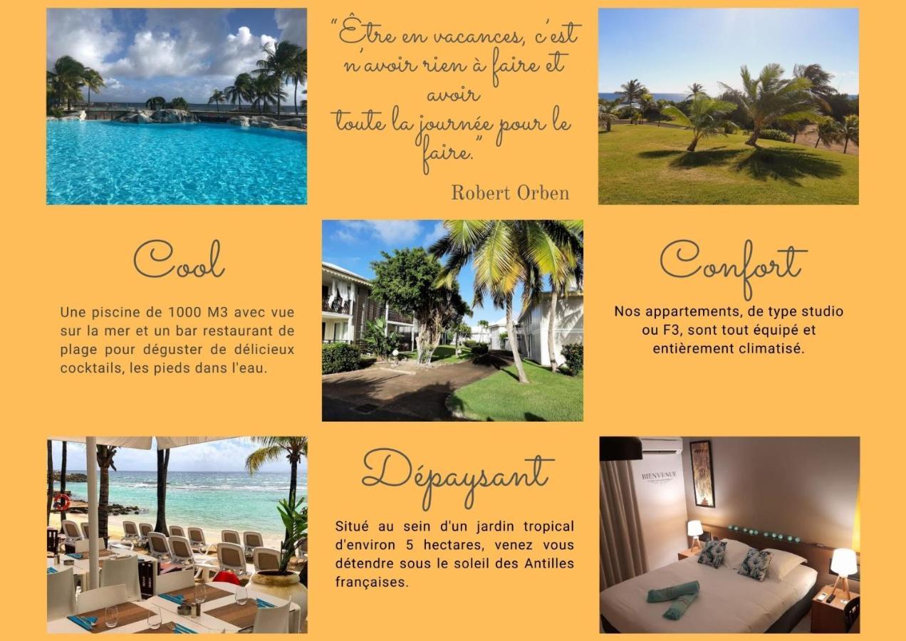 Apartmán F3 _ Kaz Ananas Passion Au Manganao Saint-Francois  Exteriér fotografie